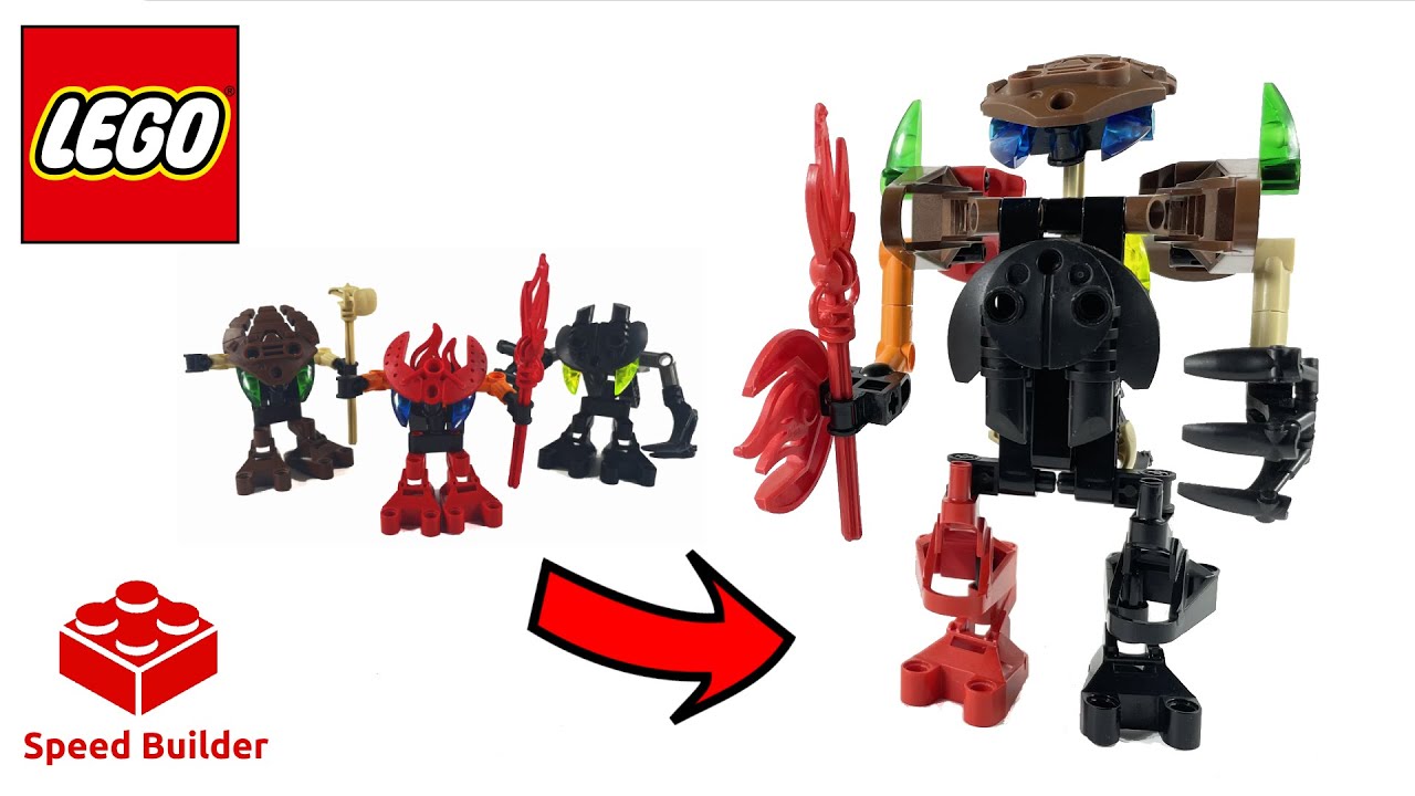 LEGO BIONICLE Bohrok Kaita Va II. | Pahrak Va + Tahnok Va + Nuhvok Va | speed build