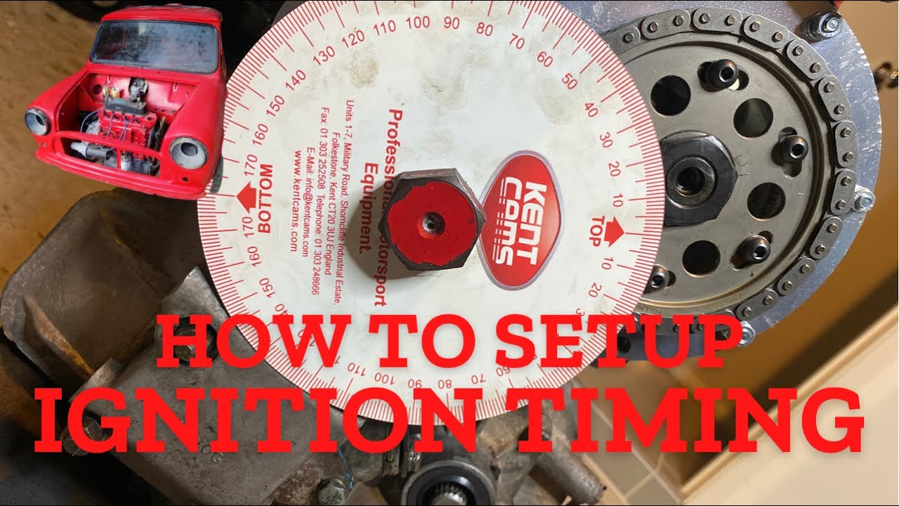 How to install a vernier type timing chain on a Classic Mini - 1275 A+ engine build - Part 9