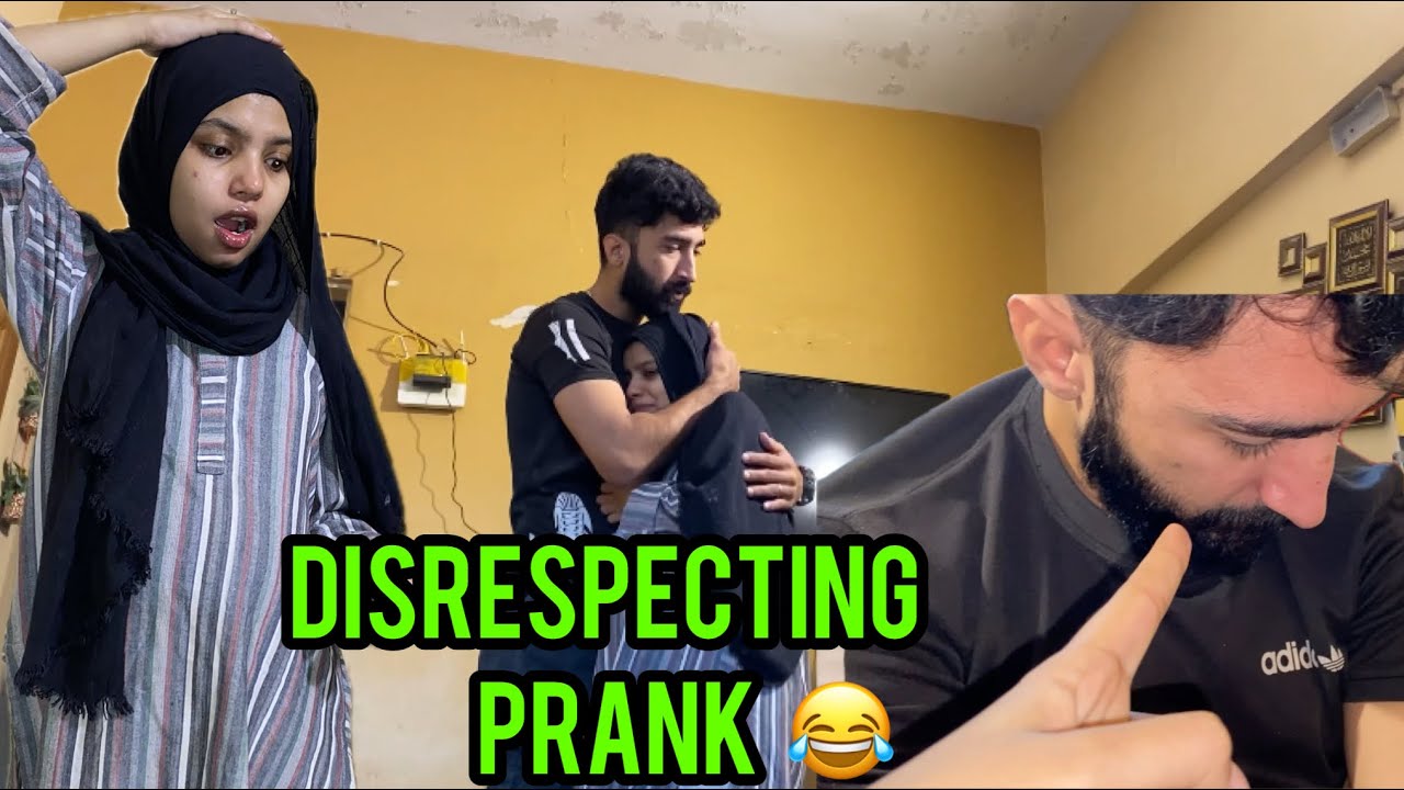 DISRESPECTING PRANK ON HIM..!😱 mujhy AHAD k sath nhe rehna..! AHAD RO gya 😭
