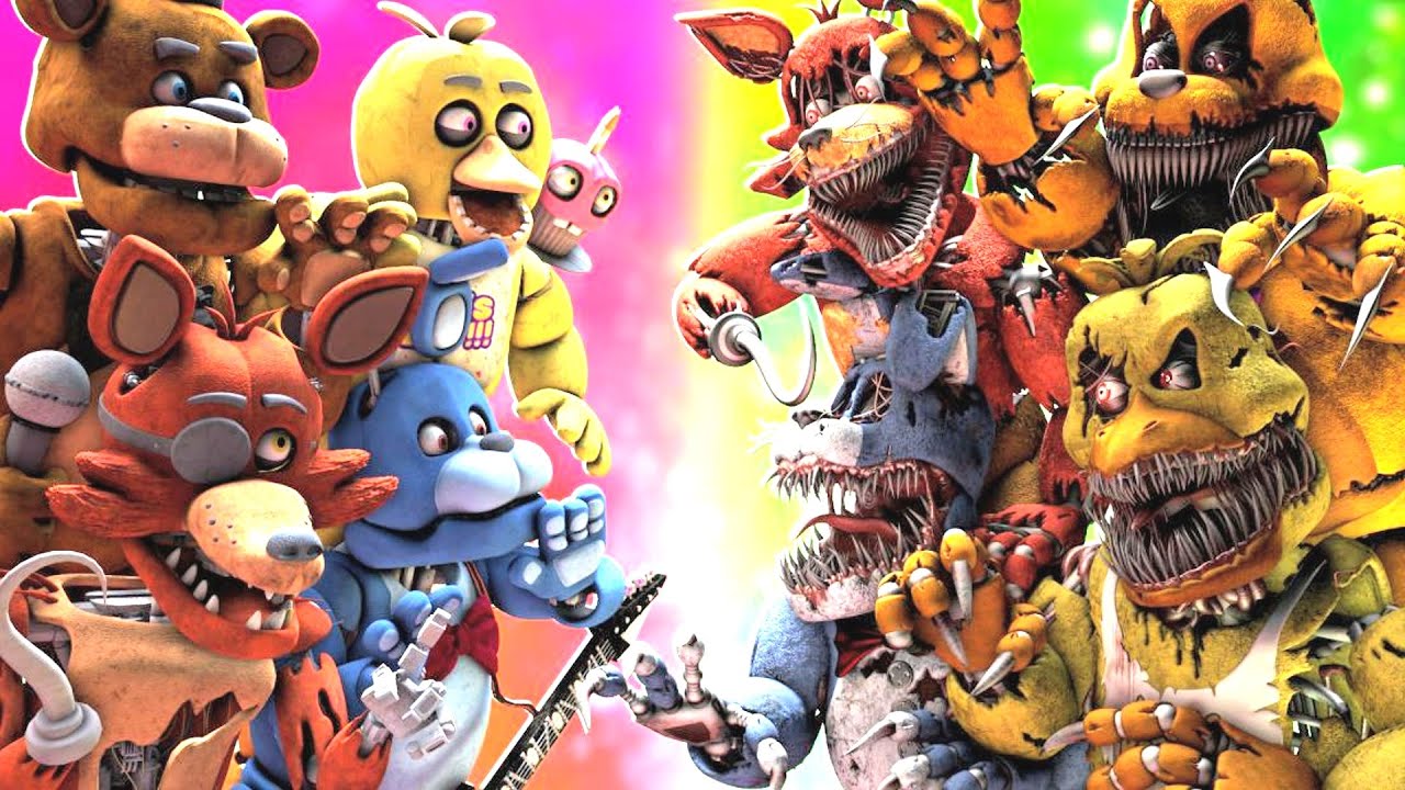 [SFM FNaF] Movie Animatronics vs Demented