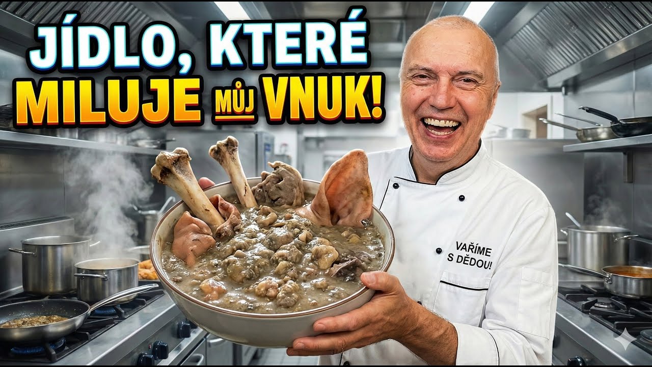 Dneska opět na vaše přání Vaříme s dědou! Nebetyčná laskomina, jak ji miluje můj vnuk Jára.