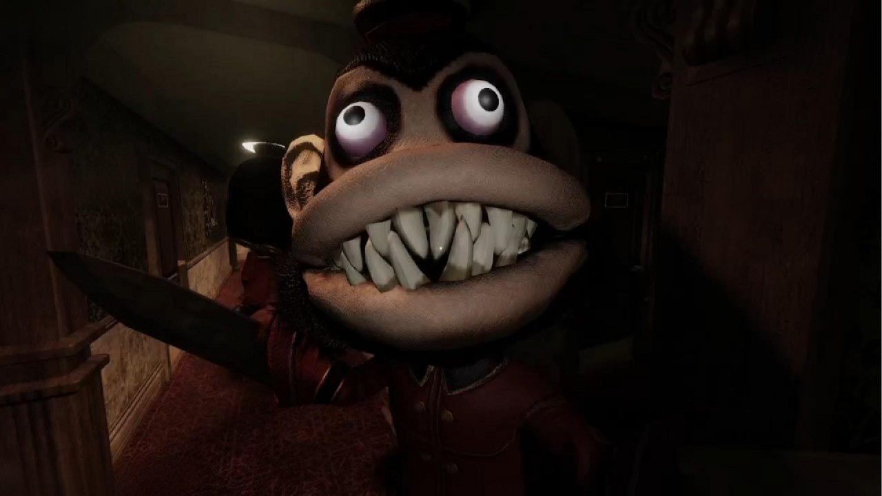 O burro tentando zerar o modo hard no Dark Deception