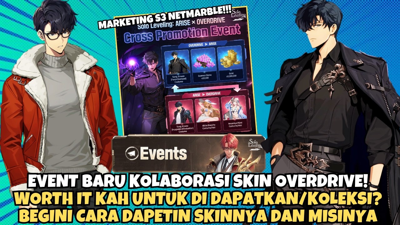 Event Skin Kolaborasi Overdrive Worth it?? Begini Cara Dapatnya! - Solo Leveling Arise