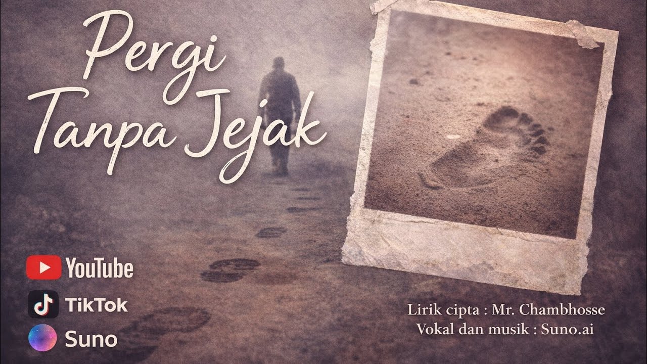 Mr. Chambhosse - Pergi Tanpa Jejak (Official Lyric video) 