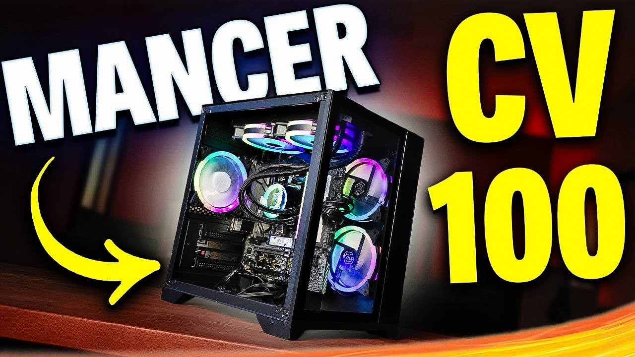 Mancer Cv100 ! O melhor gabinete gamer custo beneficio 2025 até 200 Reais? (REVIEW + MONTAGEM)