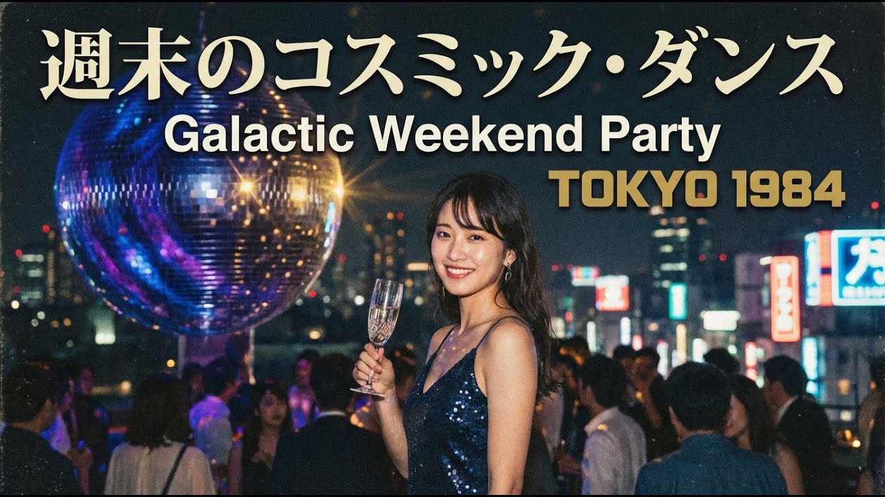 TOKYO 1984 | 週末のコスミック・ダンス Galactic Weekend Party | Japanese 1980s City Pop