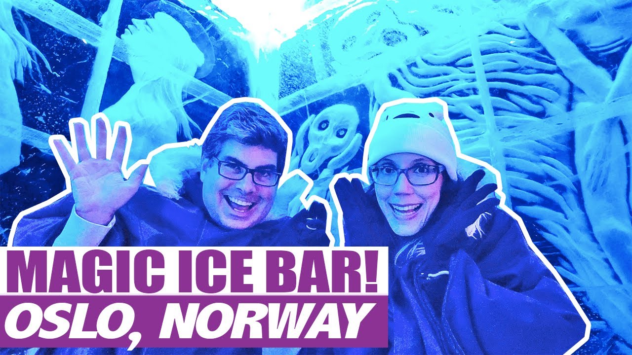 Oslo Norway - Magic Ice Bar!