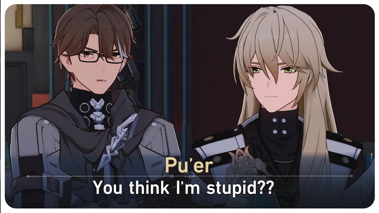 Fake Welt talks to Luocha (Cutscene) Luocha Companion Mission | Honkai Star Rail