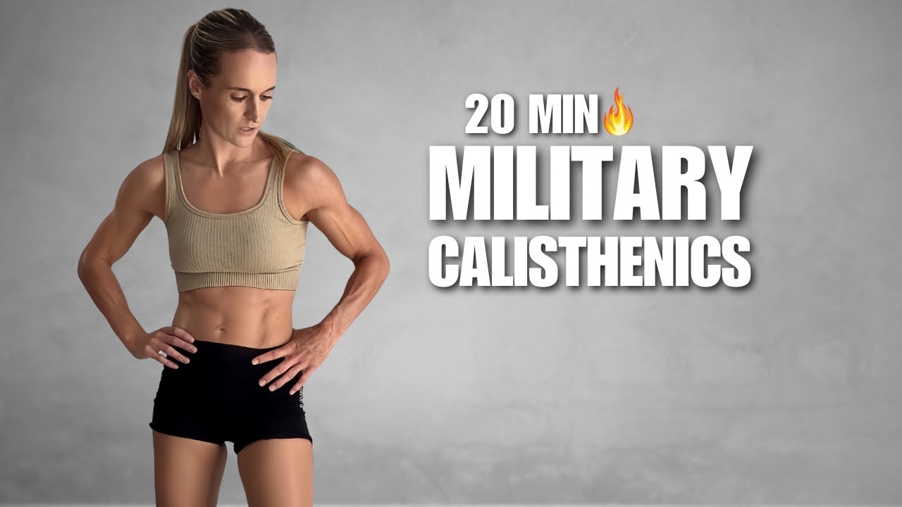 20 Min Military Inspired Calisthenics Workout | No Equipment