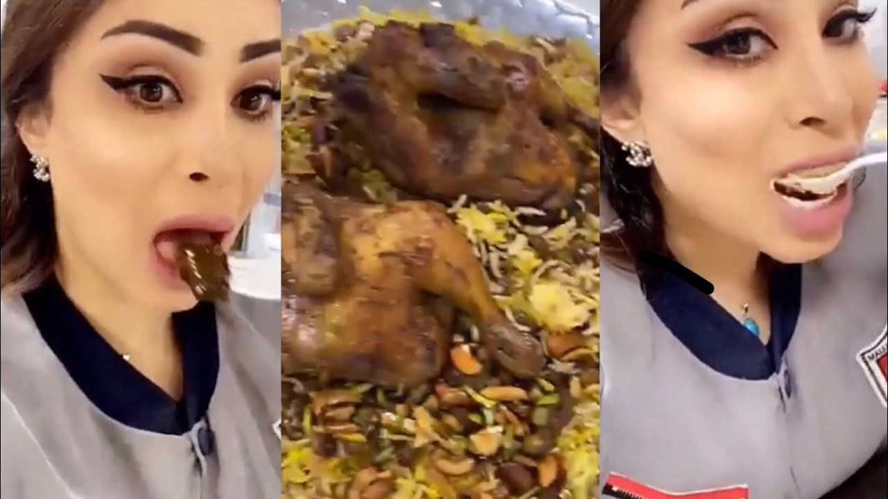 اكل يوصل لأبرار الكويتية ‏في بيت أمها
