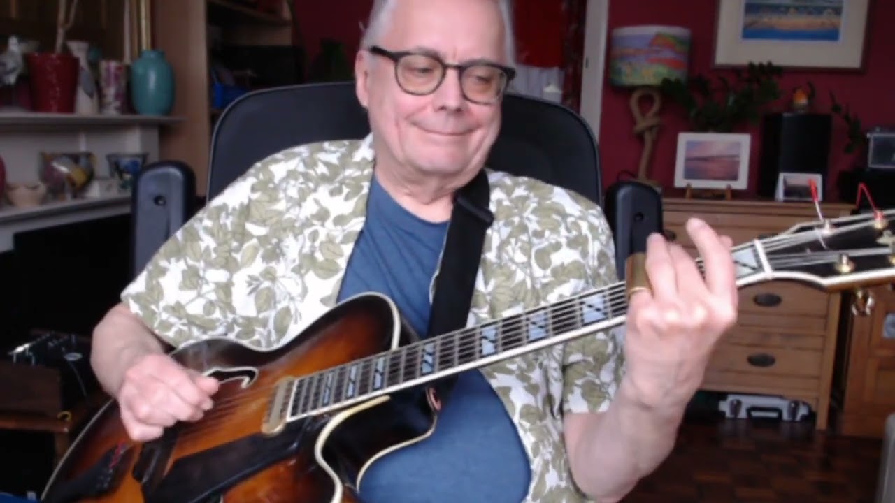 Martin McNeill plays Fred McDowell-style slide guitar