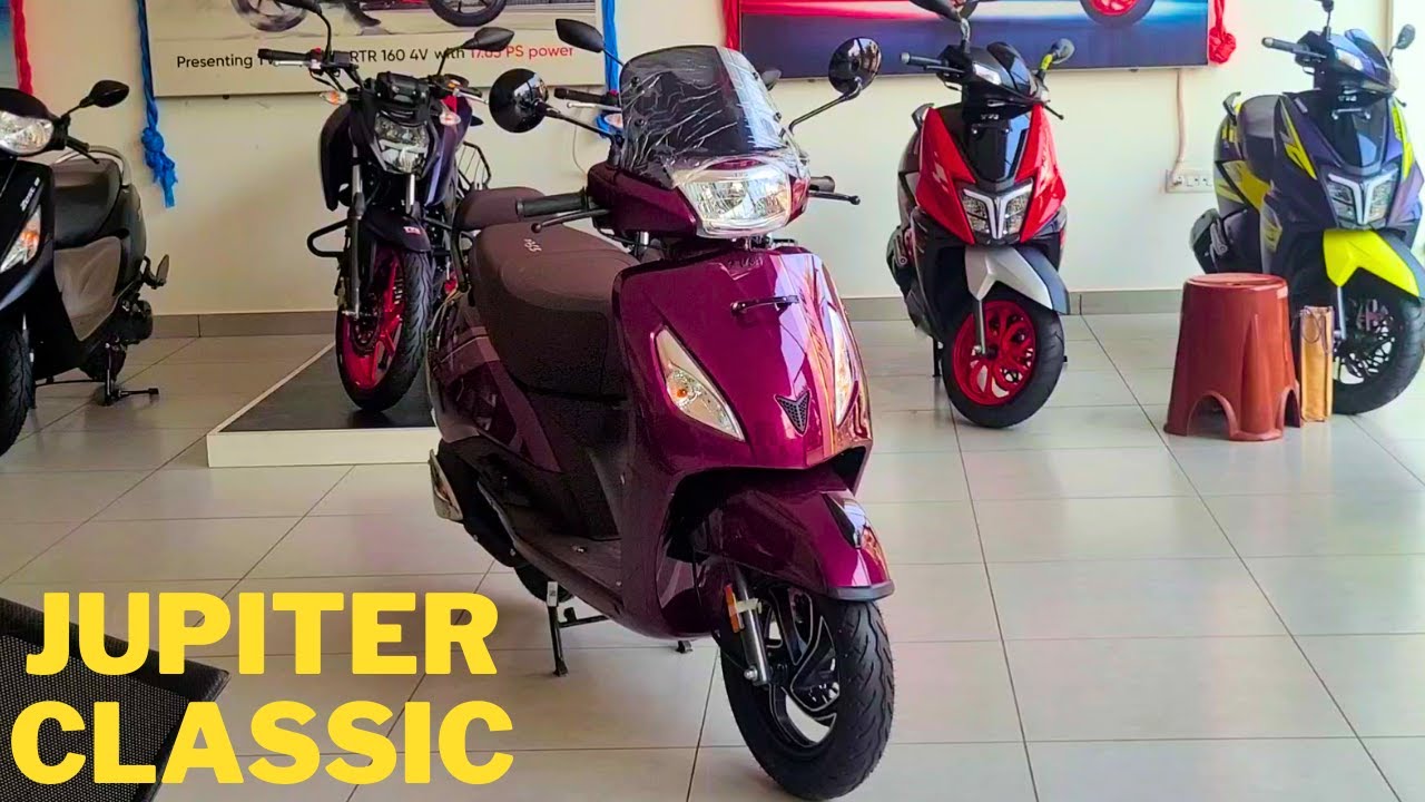 New TVS Jupiter Classic 2024 Model With New Features - Detailed Review Price, Mileage, Features🔥