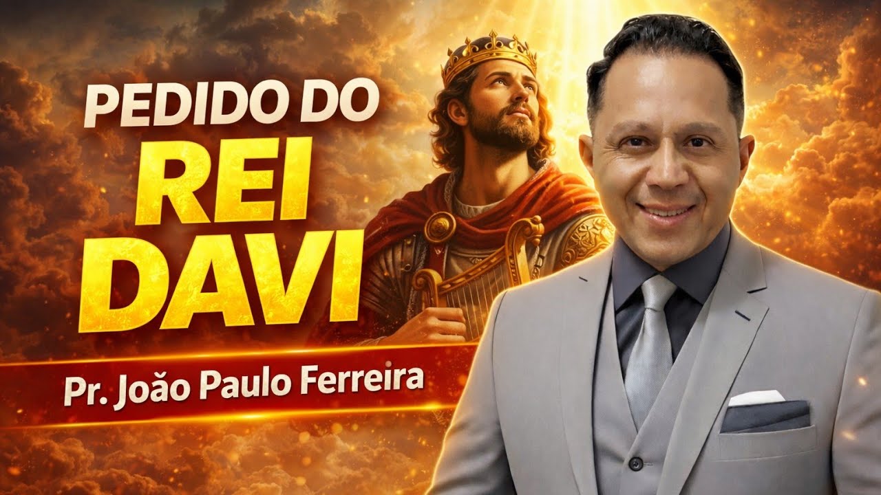 PEDIDO DO REI DAVI | PR. JOÃO PAULO FERREIRA 
