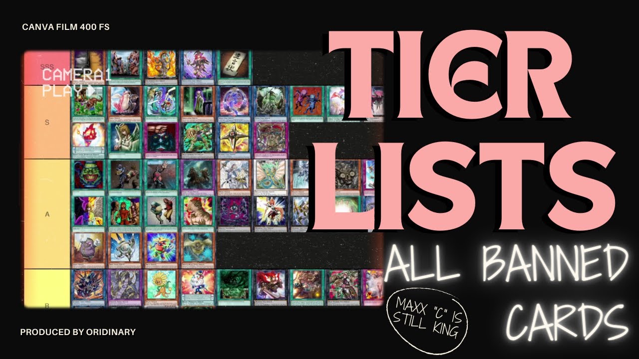 Ranking Every Single Banned Card in Yugioh - Tier List