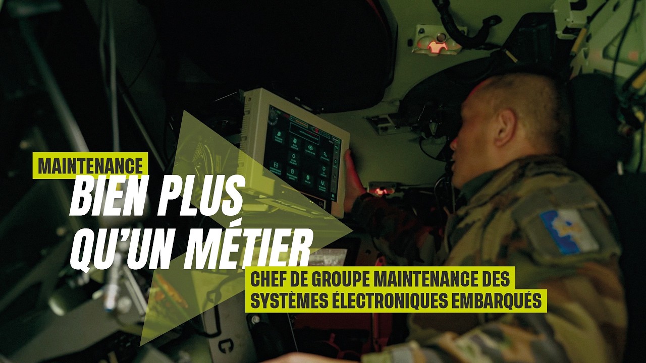 Chef de groupe maintenance des systèmes électroniques embarqués : il est déjà dans le futur.