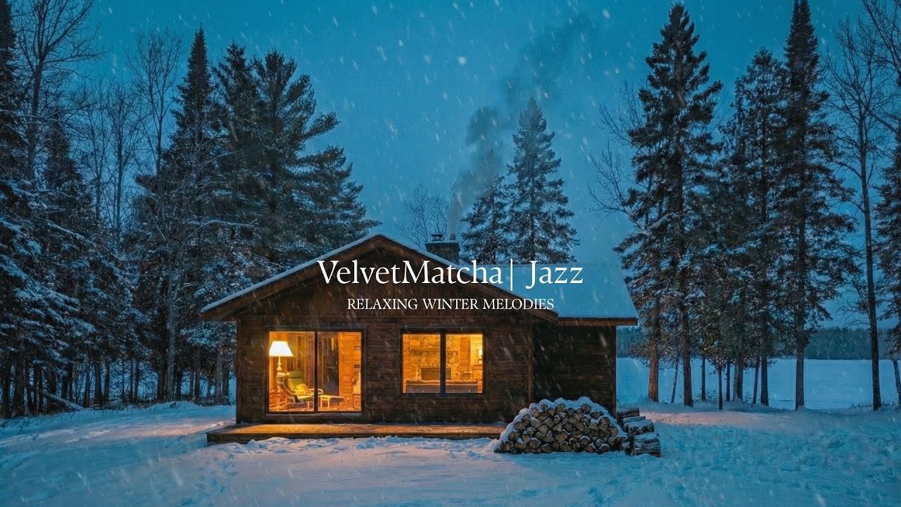 [playlist] Зимний уют в хижине | Расслабляющий джаз | Мягкий вокал