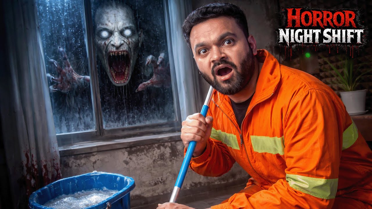This Late Night Cleaning Job Turned Into a NIGHTMARE | Late Night Mop Horror