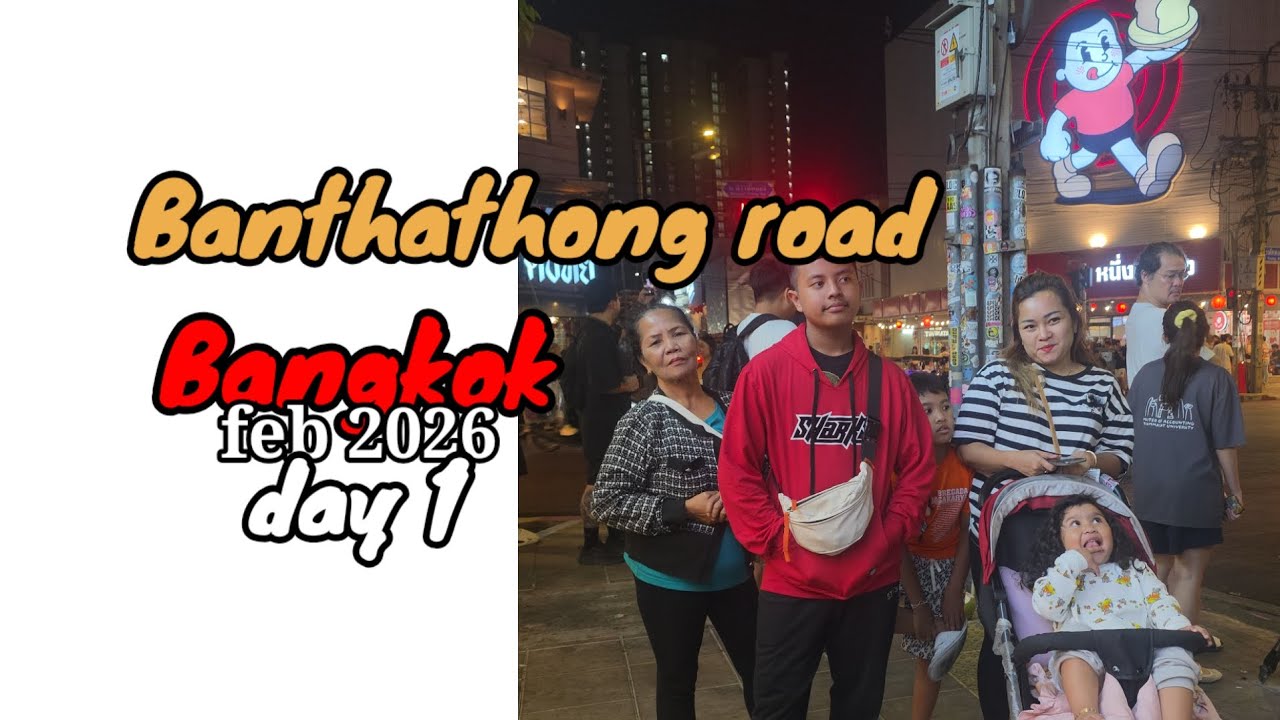 Banthathong road, bangkok feb 2026