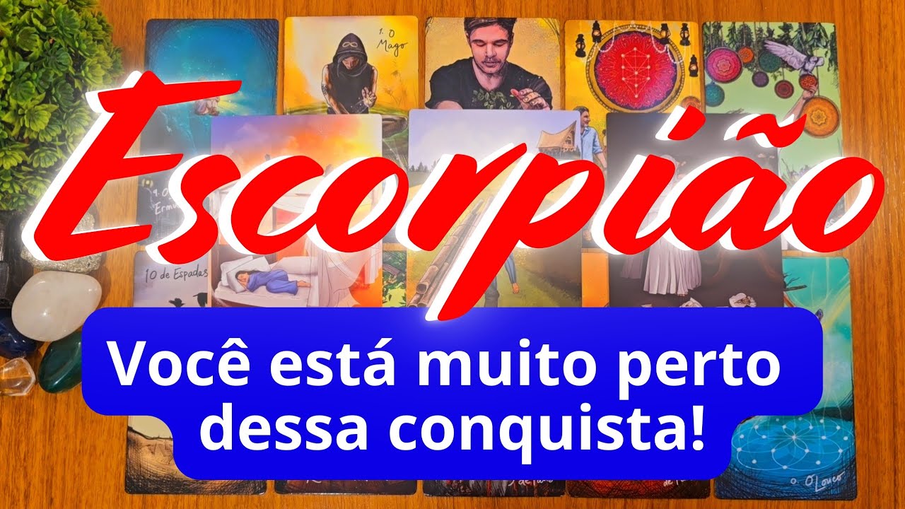 ESCORPIÃO 💜💛 VOCÊ É ALCANÇA A ESTABILIDADE FINANCEIRA E VAI AINDA MAIS LONGE!