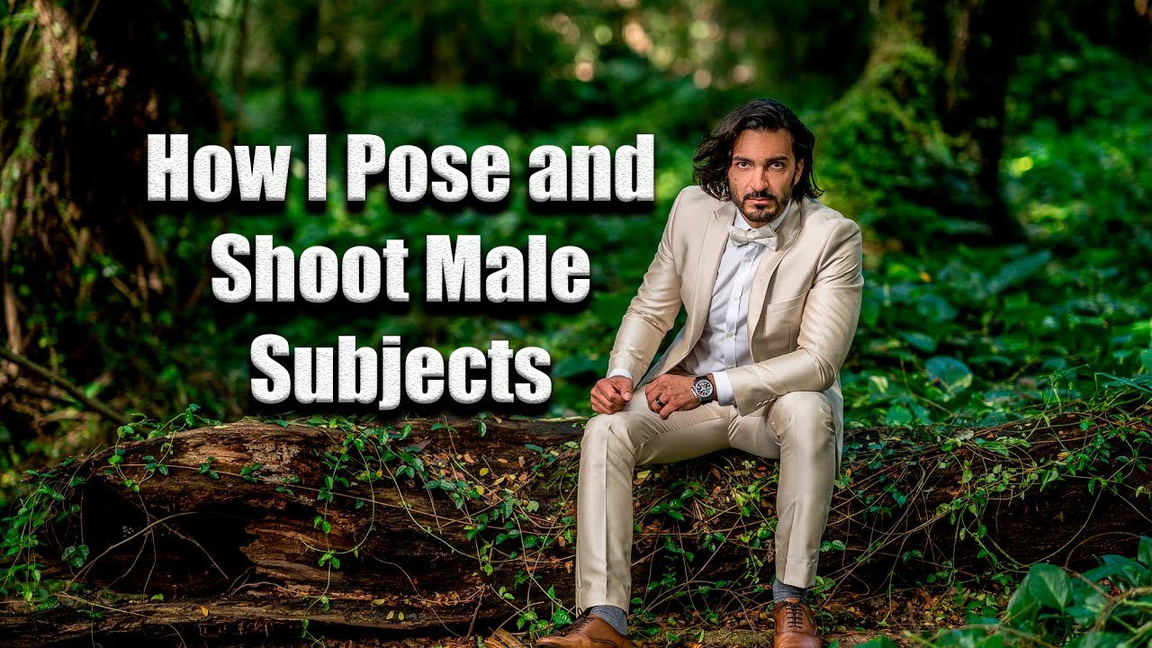 How I Pose and Shoot Men- Male Photography Groom Shoot in the Maui Rainforest by Jason Lanier
