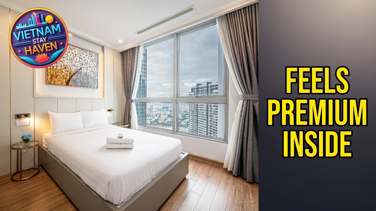 Vera Sai Gon Apartments -  Vinhomes Central Park - Feels Premium Inside | Ho Chi Minh City🛏️