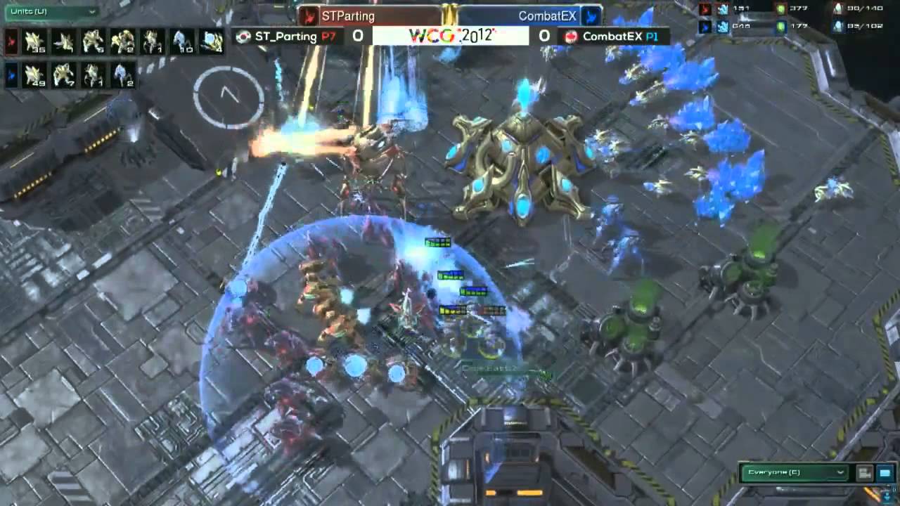 WCG 2012 Grand Final Starcraft 2 CombatEX vs PartinG
