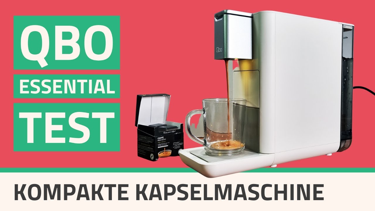 Qbo ESSENTIAL im Test - kleine Kapsel-Kaffeemaschine