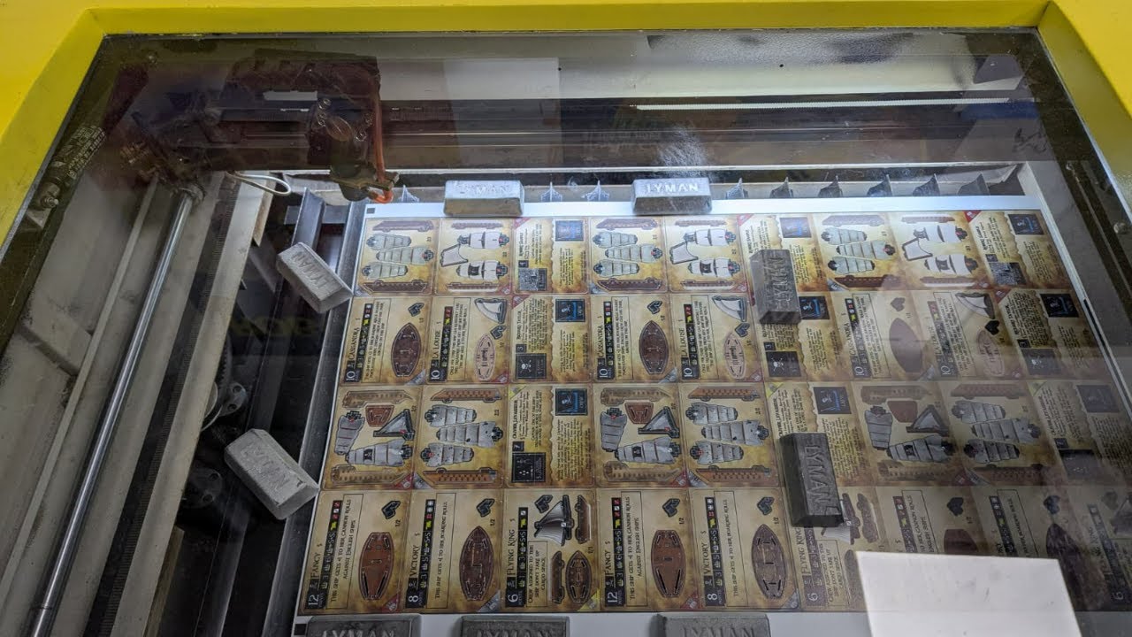 Laser Cutting the newest Pirates CSG release! Golden Age of Piracy: Part 1