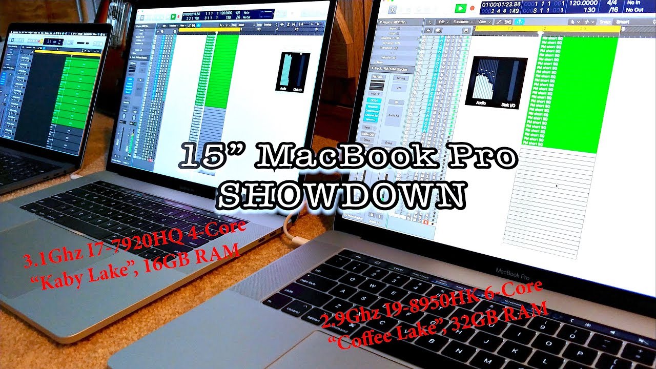 2018 MacBook Pro 2.9Ghz i9 32GB PERFORMANCE TEST
