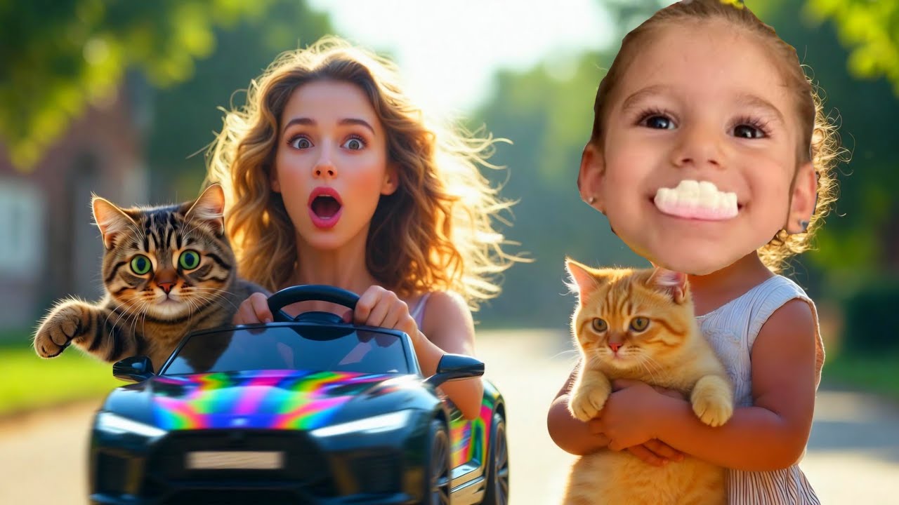KEDİYLE MİSAFİRLİĞE GİTTİK ‼️ Kedi Akülü Arabadan Kaçtı ‼️