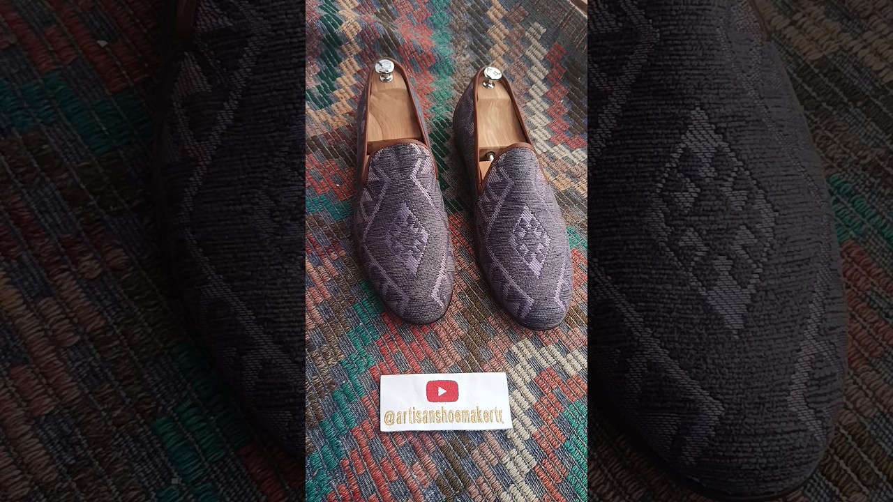 Size 47 Chenille Loafers in Charcoal Gray | Microlight Sole Handmade Shoes
