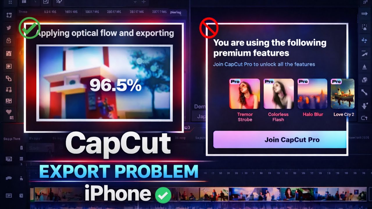 CapCut export problem iPhone | iPhone Capcut no internet issue ❌