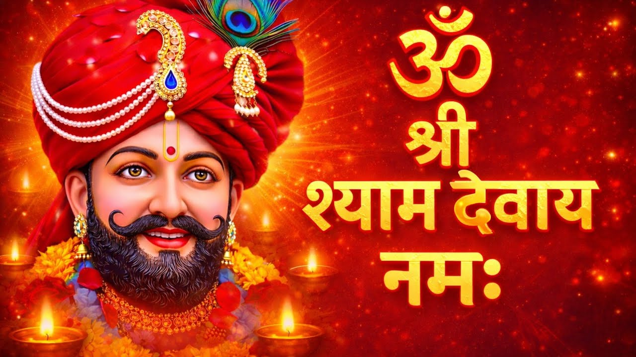 ॐ श्री श्याम देवाय नमः 🌼 | घर में सुख-शांति आए | Very Powerful Khatu Shyam Mantra 2026