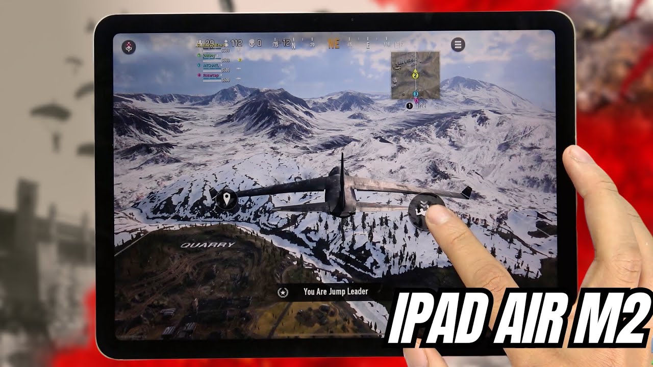 iPad Air 6 2024 test game Call of Duty Warzone Mobile | Apple M2