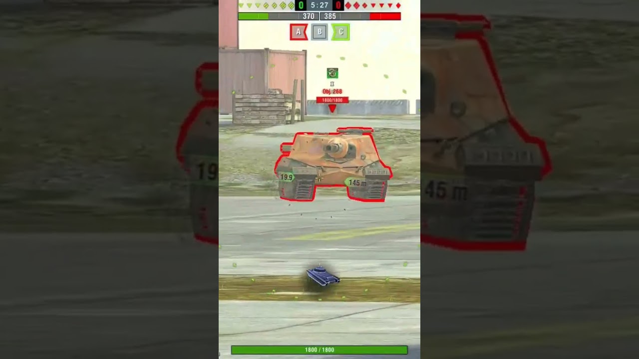 #obj268 Ammo Rack Exploded by #fv215b183 #wotbshorts #worldoftanksblitz #worldoftanksblitzasia
