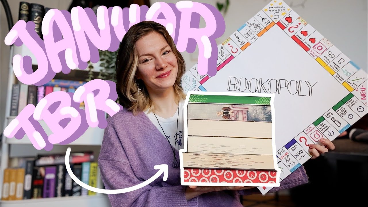 Bookopoly #7 📚 | Erster TBR des Jahres 🤭🧨 | Januar TBR 2026 - bloggarina ✨