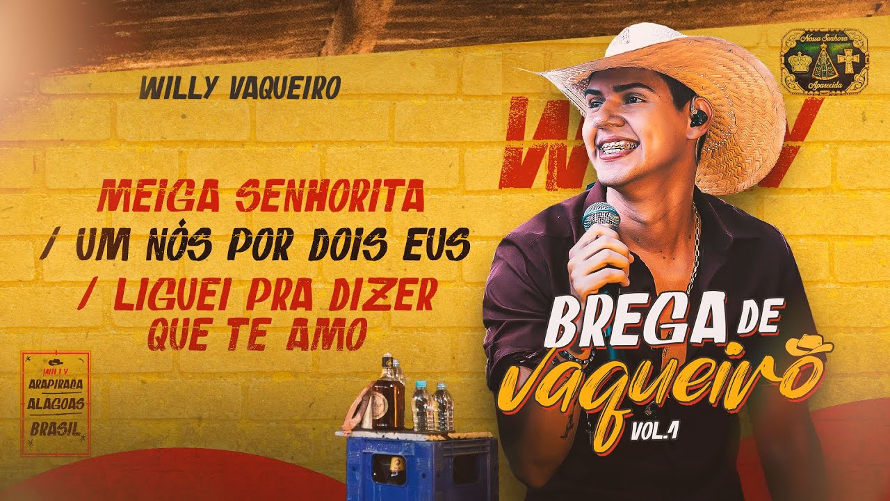 Willy Vaqueiro - MEIGA SENHORITA - UM NÓS POR DOIS EUS - LIGUEI PRA DIZER QUE TE AMO
