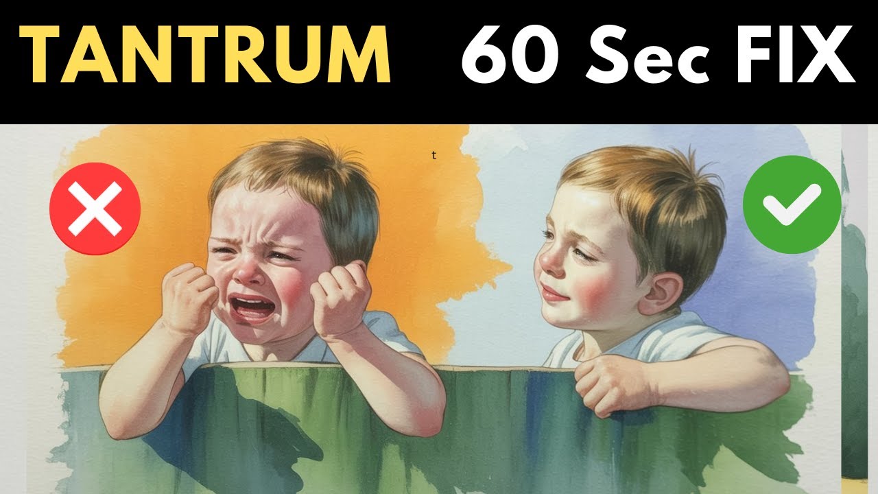 The Korean Method to Calm Tantrums in 60 Seconds