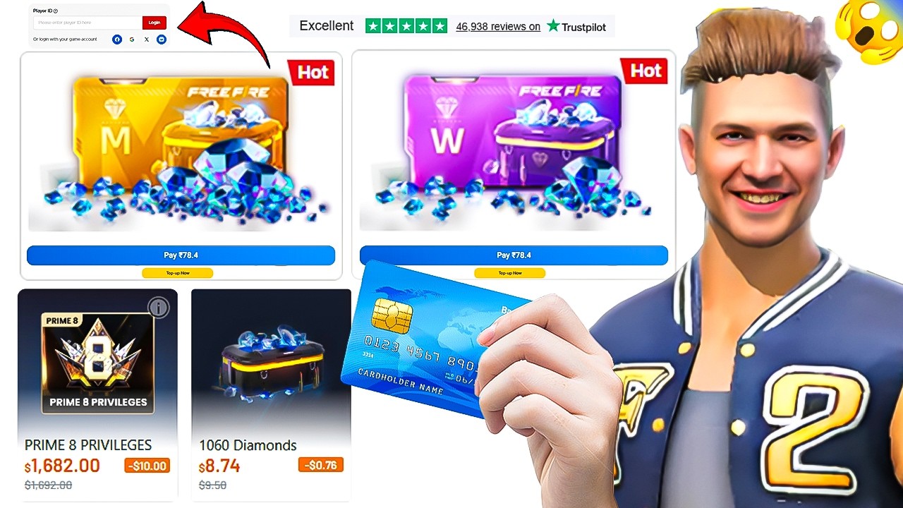 I Tested ALL Top-Up Sites 😱 Big Scam Or Real?