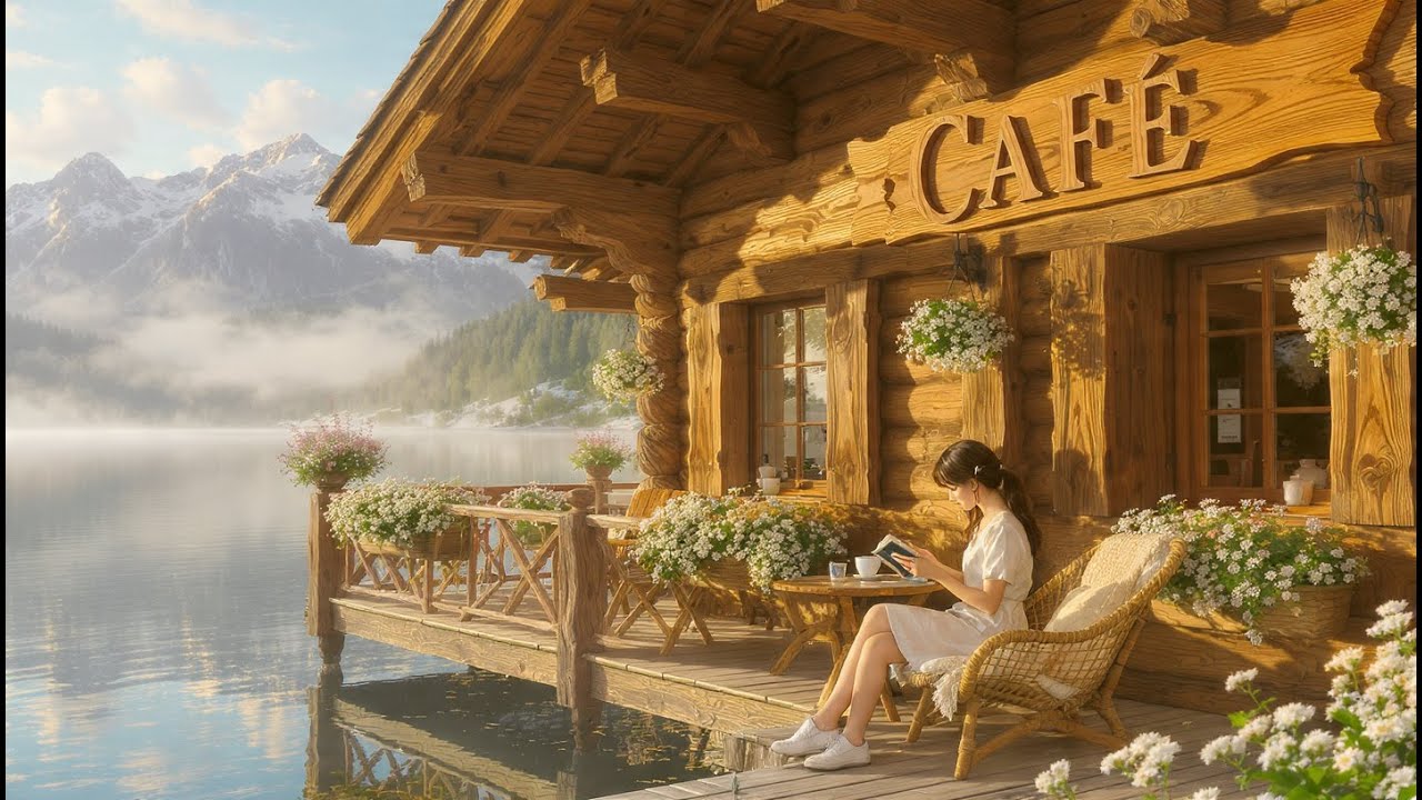 Study & Focus Music | Quiet Cafe Ambience