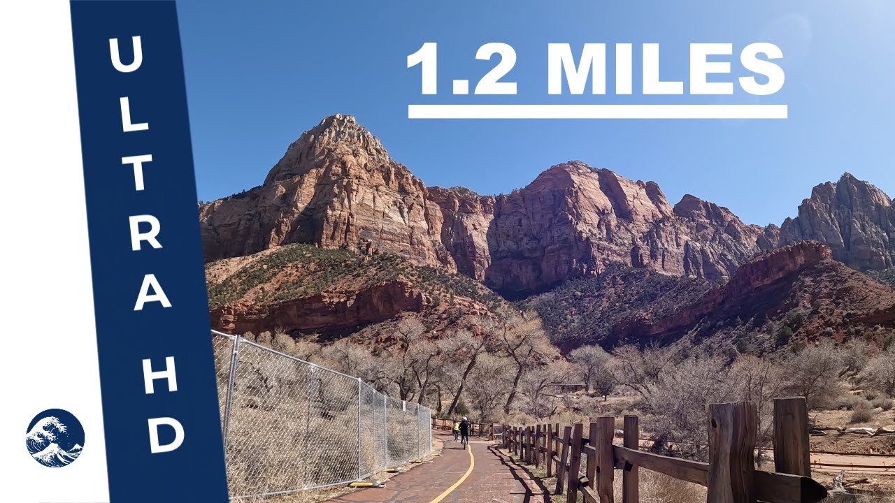 Biking the Pa’rus Trail in Zion National Park