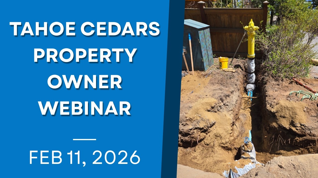 Tahoe Cedars Property Owner Webinar 2-11-26