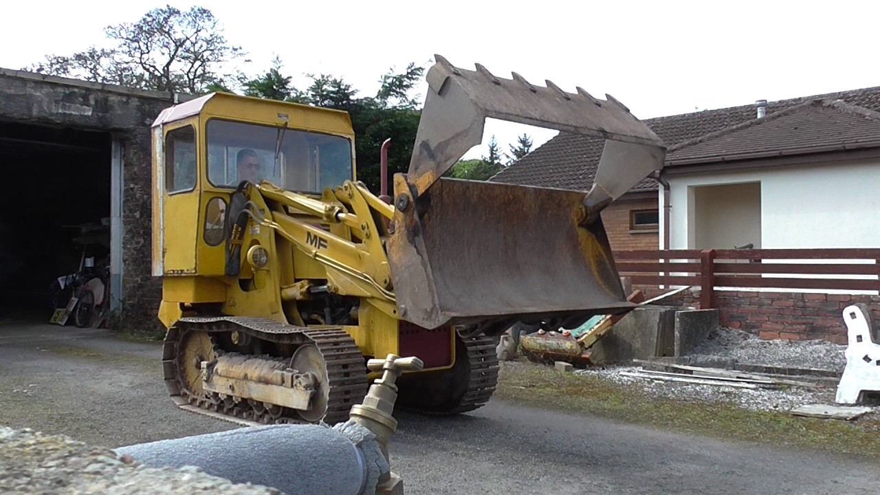 My MF200D Tracked loader.