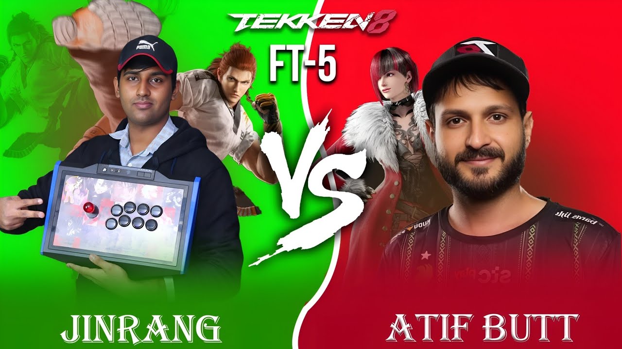 Facing World's Best Anna : TEKKEN 8 - Jinrang (Hwoarang) vs Atif Butt (Anna) FT 5