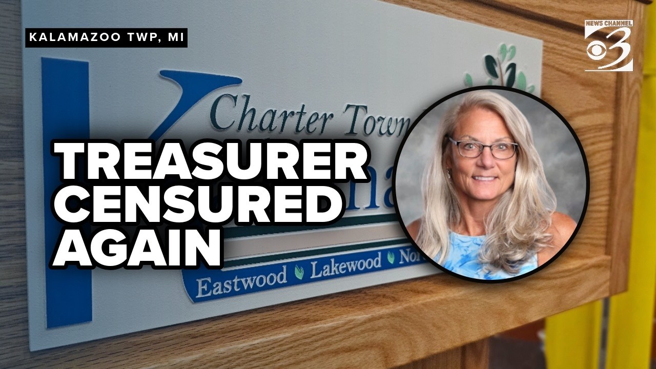 West Michigan treasurer censured for second time for mishandling funds