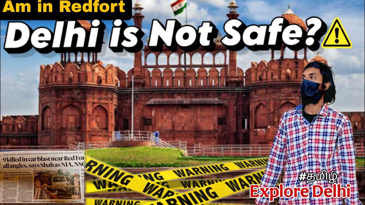 Solo Trip to Red Fort Delhi 🇮🇳 | Delhi Reality & Real Experience | Ep-1 | Ste Vlogs ❤️ | Tamil 😍
