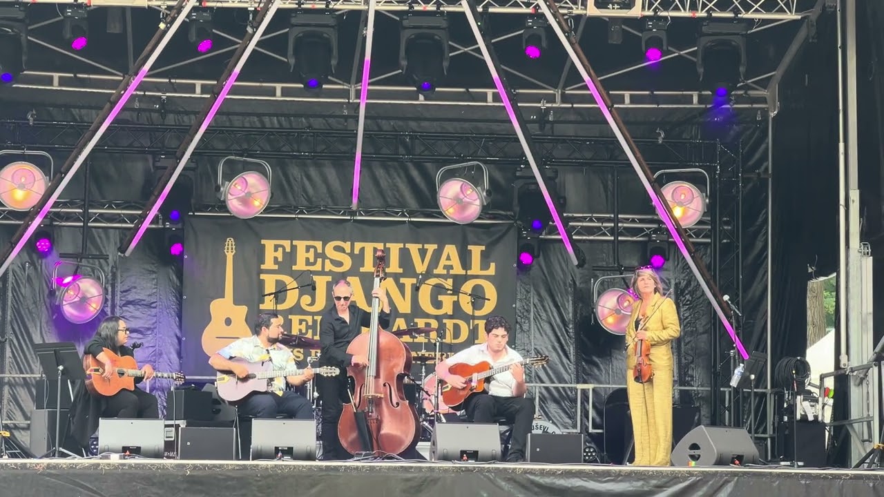 Aurore Voilqué New Generation Sam Farthing Du Bist der erste Festival Django Reinhardt 2024 France
