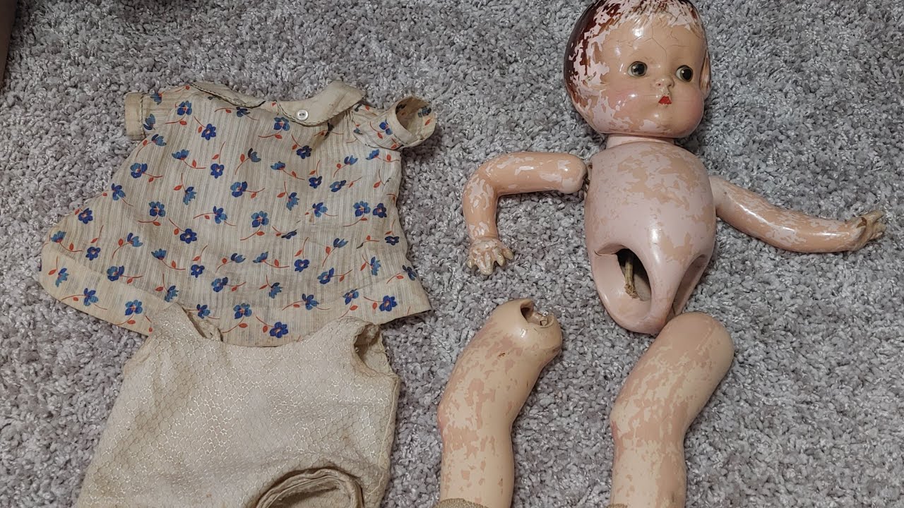 Unboxing An Effanbee Patsy Ann Composition Doll 