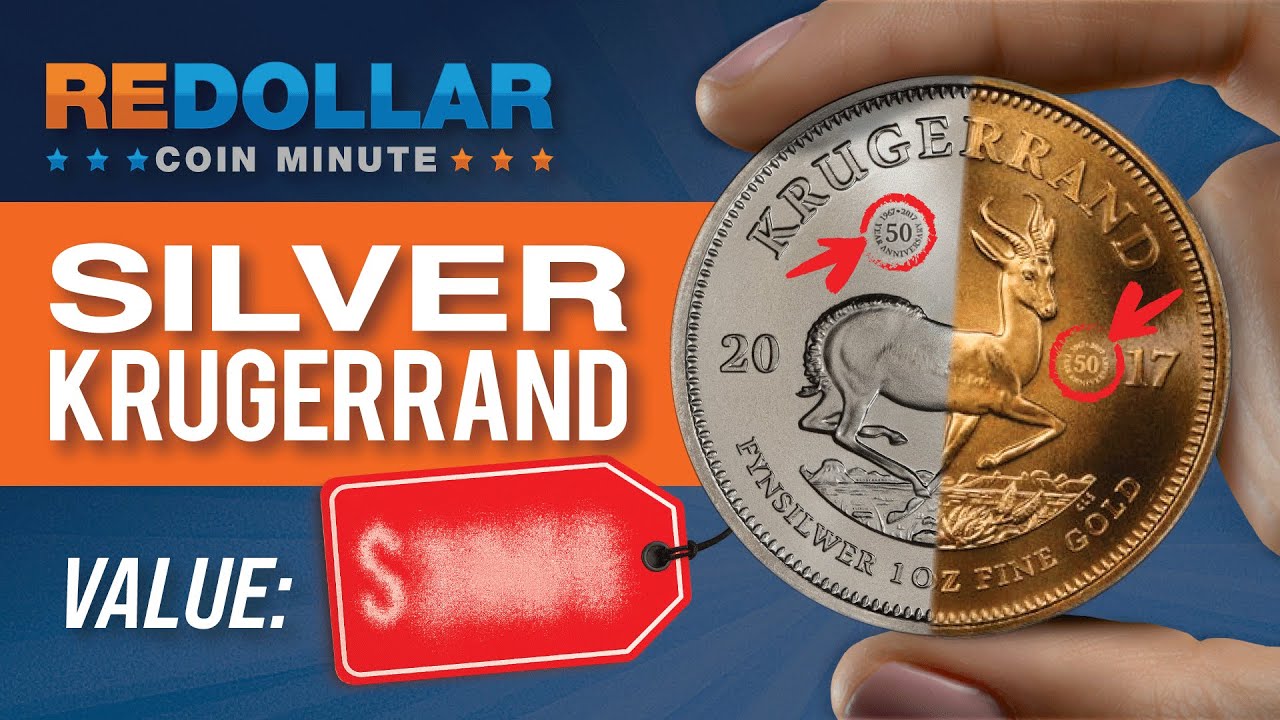 The Word's Most Popular Gold Coin is Now Silver | Krugerrand Value & Facts | reDollar Coin Minute