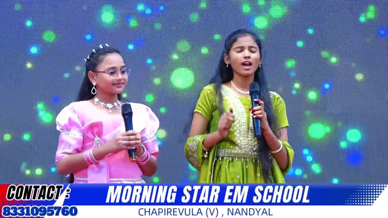 Morning Star E M School Chapirevula (V) Nandyal. Annual Day Celebrations 2025-2026